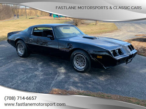 1979 Pontiac Firebird Trans Am for sale at Fastlane Motorsports & Classic Cars in Addison IL